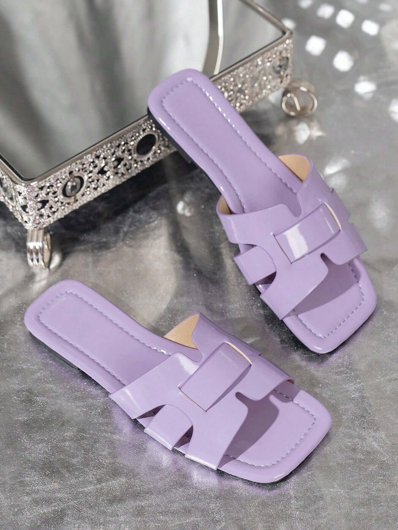 Axon Luxury H-Cutout Summer Slippers
