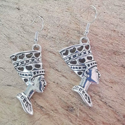 Egyptian Drop Dangle Earrings 