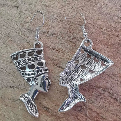 Egyptian Drop Dangle Earrings 
